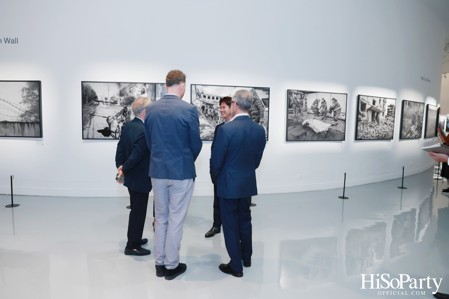 พิธีเปิดงานนิทรรศการ James Nachtwey: Memoria 