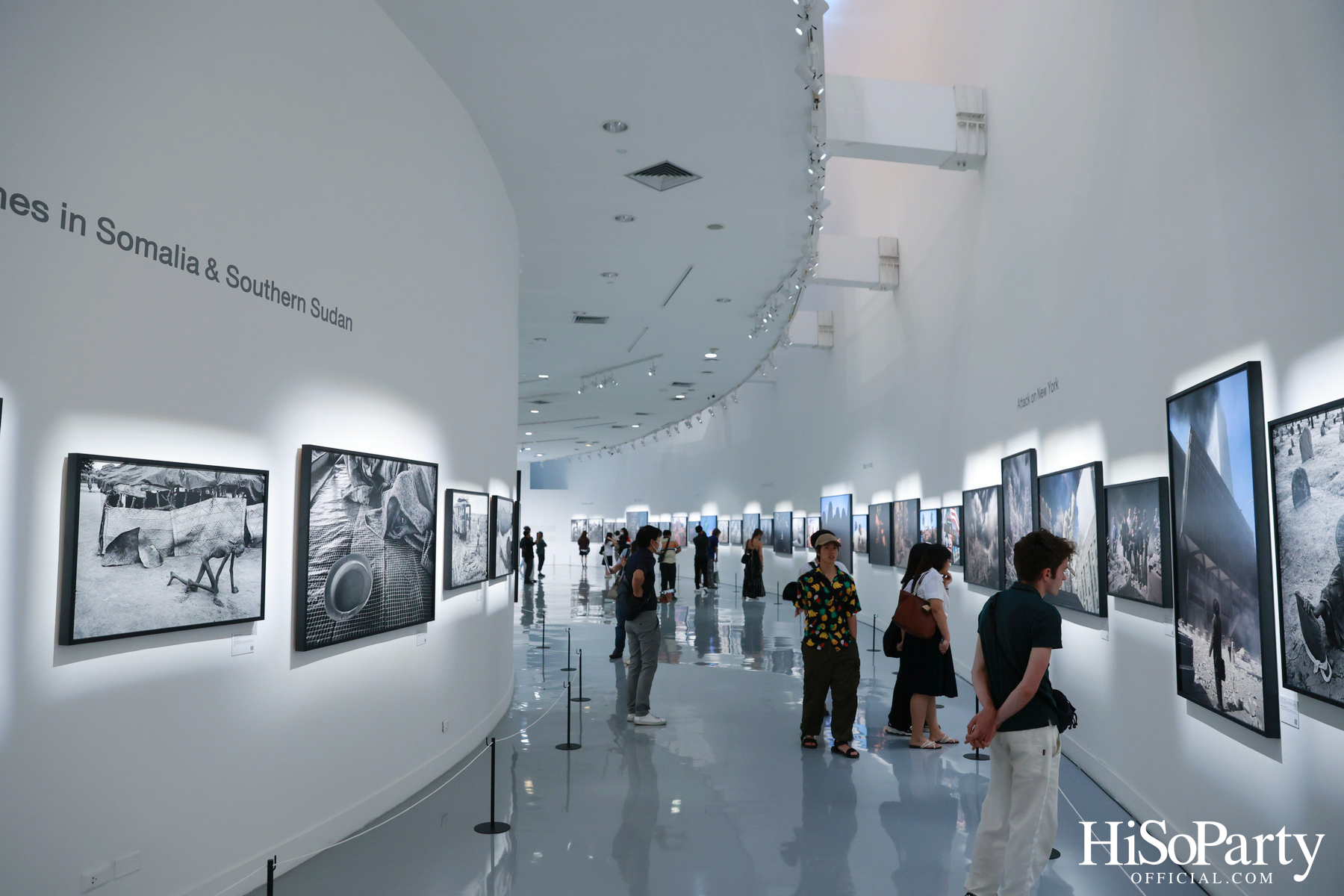 พิธีเปิดงานนิทรรศการ James Nachtwey: Memoria 