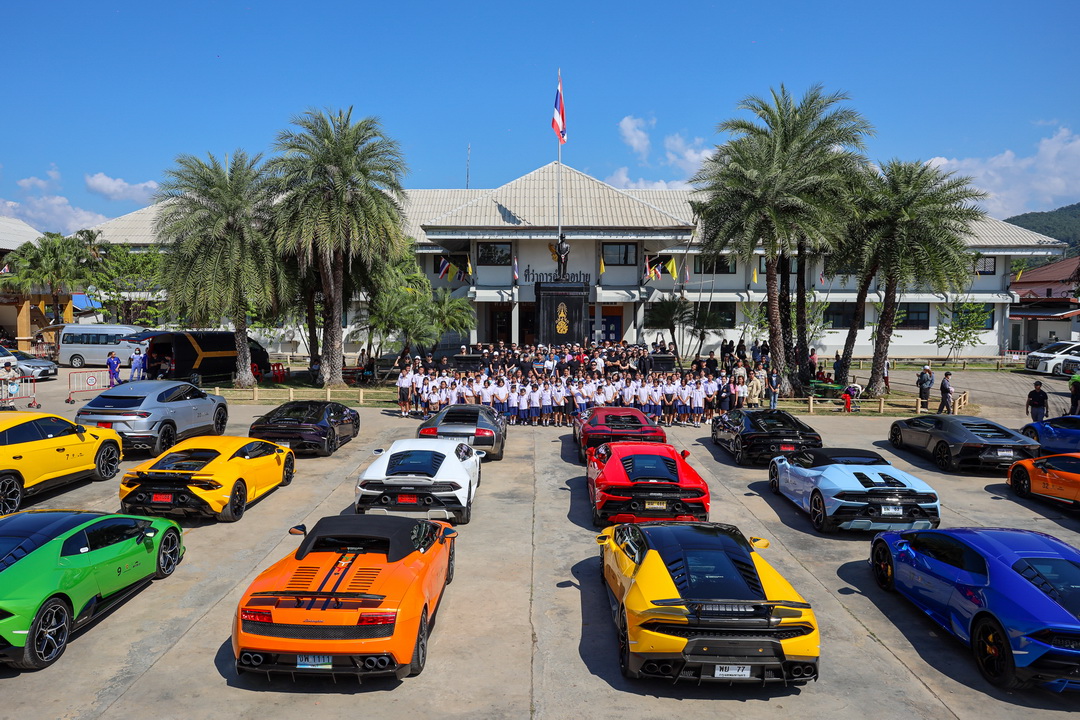 Lamborghini จัดเอ็กซ์คลูซีฟทริปเยือนปายกับ ‘Esperienza Movember Giro Thailand 2023’