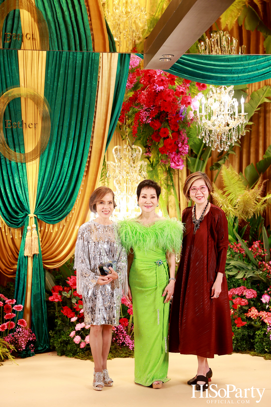 ‘Celebrate My Golden 80th Esther’ งานฉลองวันคล้ายวันเกิด คุณหญิงชดช้อย โสภณพนิช 