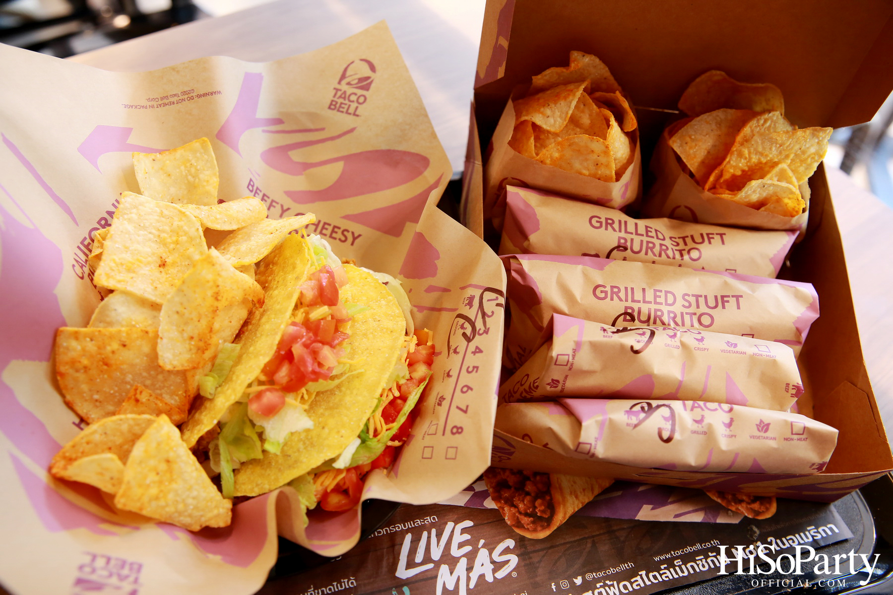 Taco Bell เปิดตัวสาขาใหม่ด้วยโมเดลตู้คอนเทนเนอร์เป็นครั้งแรก ณ ปั๊มบางจาก สาขารามอินทรา กม. 6.5 พร้อมแจกฟรี Crunchy Taco 1,000 ชิ้น
