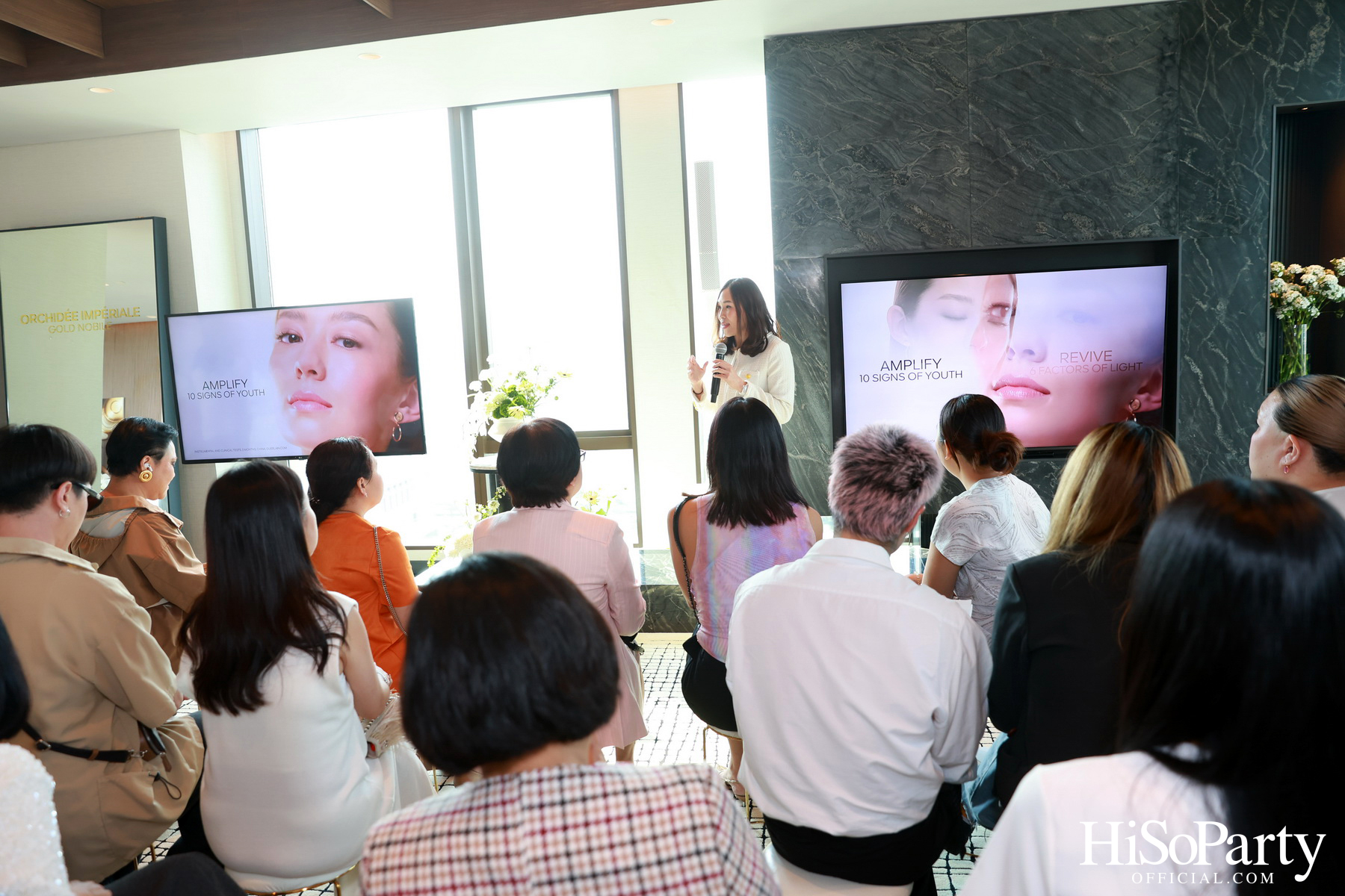 GUERLAIN เปิดตัวนวัตกรรมสุดล้ำแห่งการฟื้นบำรุงและยกกระชับ Gold Nobile Orchid แห่งแรกใน Guerlain Apartment
