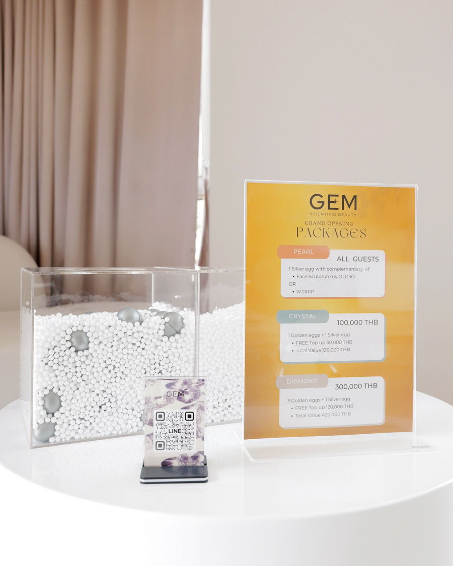 Grand Opening ‘GEM Scientific Beauty: Aesthetic and Wellness Clinic’ คลินิกเสริมความงามครบวงจรด้วยบริการระดับห้าดาว