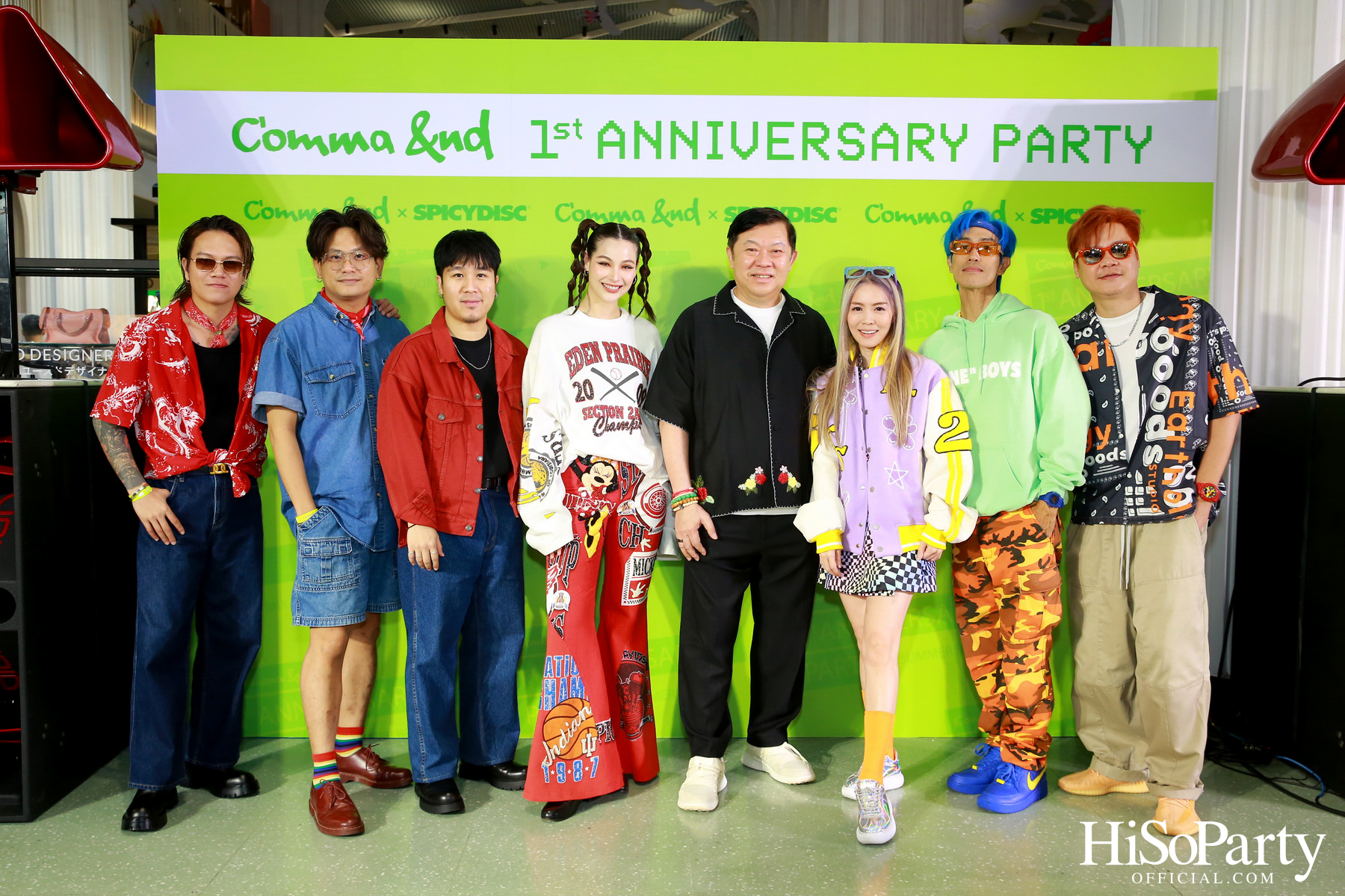 Comma And 1st Anniversary 