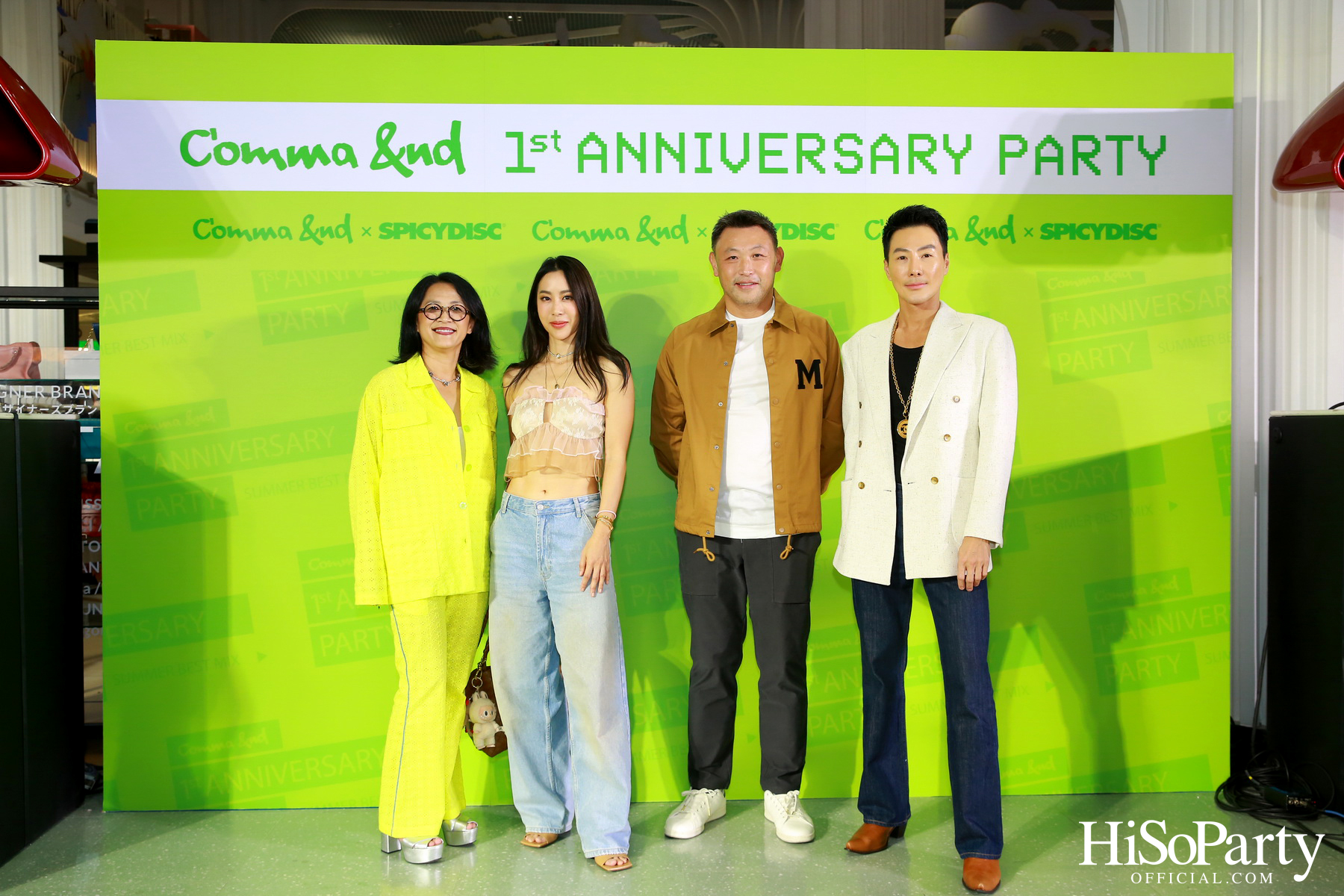 Comma And 1st Anniversary 