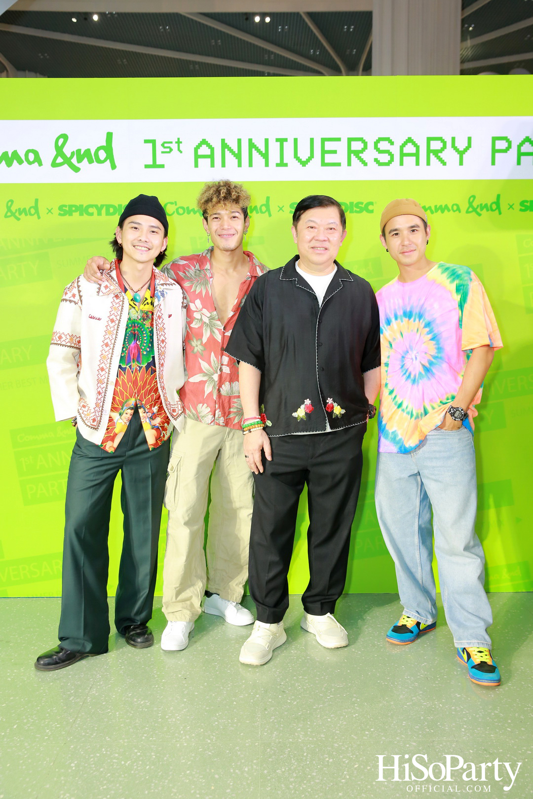 Comma And 1st Anniversary 