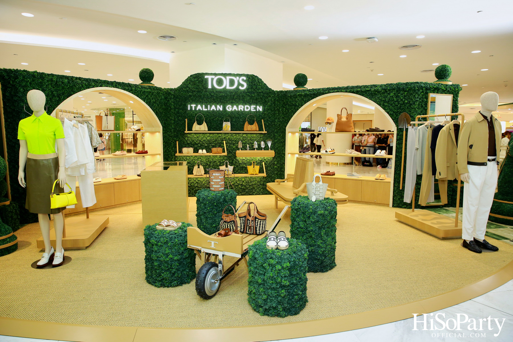 TOD'S Flagship Boutique Opening @The Emporium