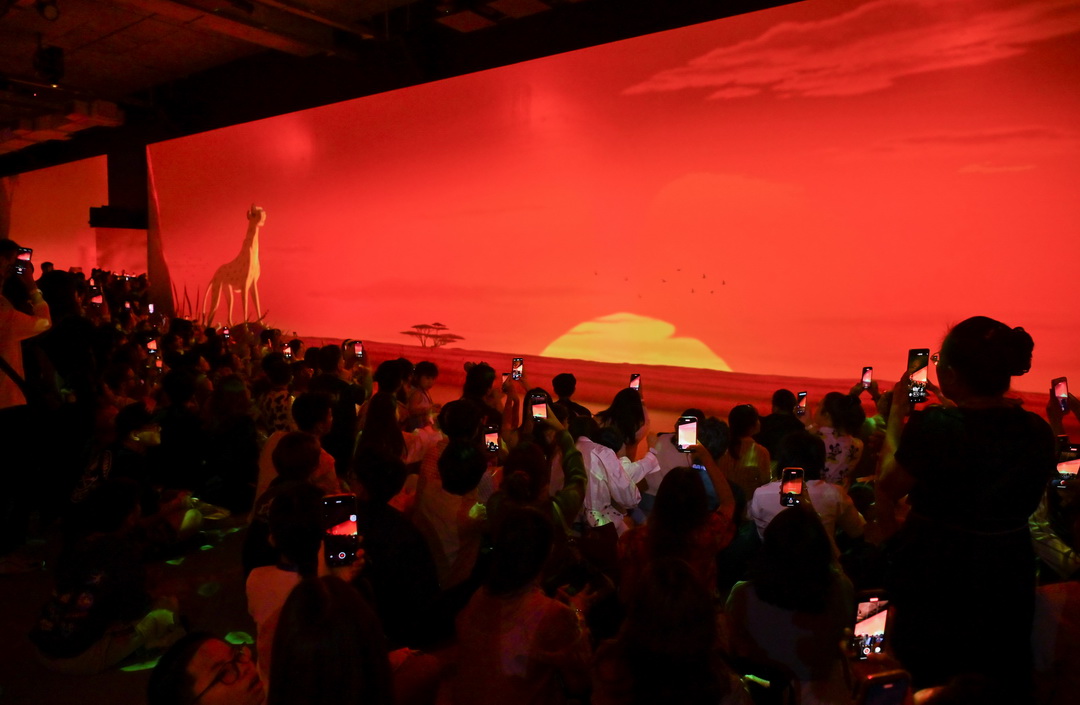 งานเปิดตัวนิทรรศการ Immersive Disney Animation