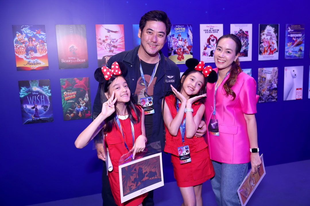 งานเปิดตัวนิทรรศการ Immersive Disney Animation