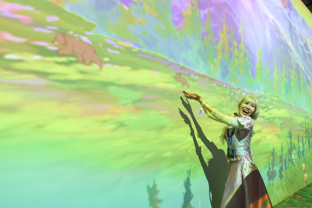 งานเปิดตัวนิทรรศการ Immersive Disney Animation