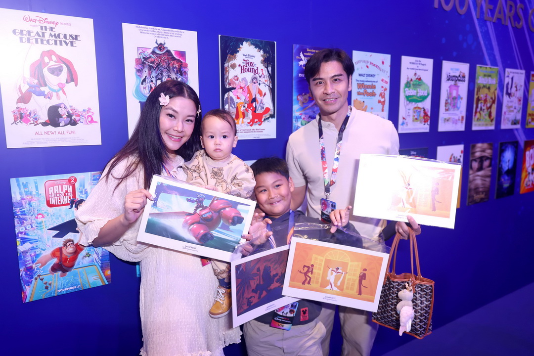 งานเปิดตัวนิทรรศการ Immersive Disney Animation