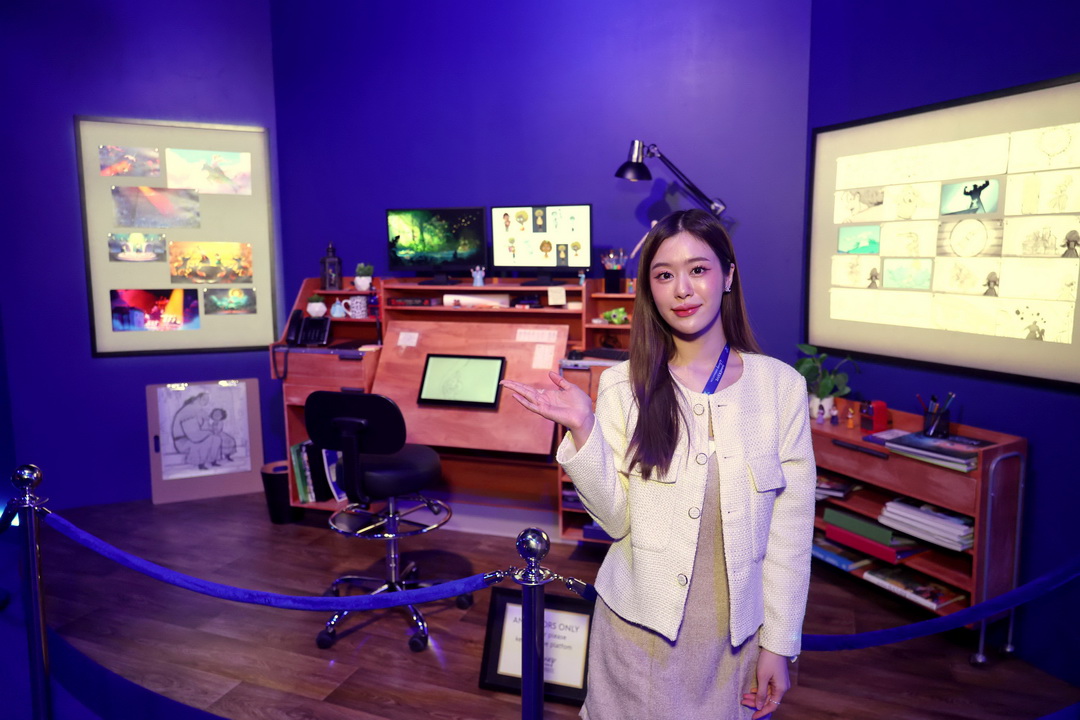 งานเปิดตัวนิทรรศการ Immersive Disney Animation