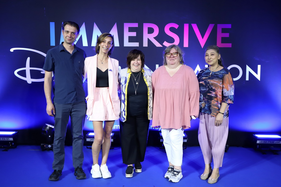 งานเปิดตัวนิทรรศการ Immersive Disney Animation