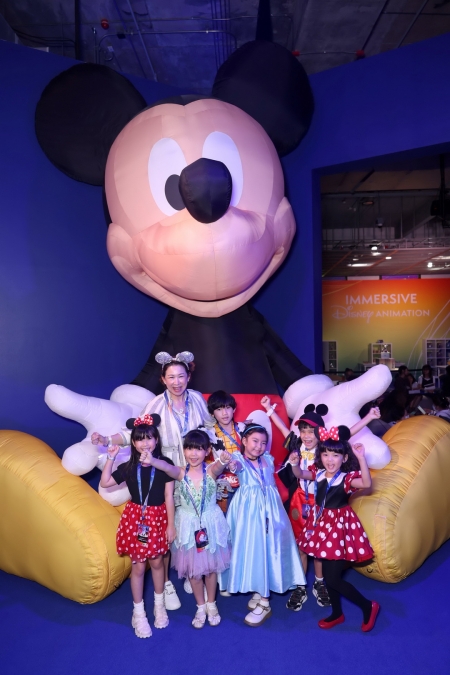 งานเปิดตัวนิทรรศการ Immersive Disney Animation 