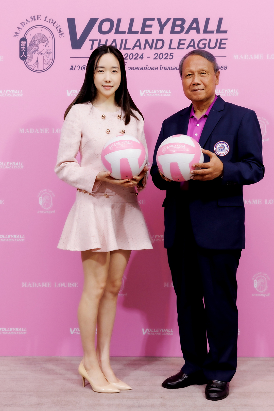 MADAME LOUISE แบรนด์สบู่พรีเมียม แถลงข่าวเป็นผู้สนับสนุนหลัก การแข่งขัน วอลเลย์บอล ไทยแลนด์ ลีก