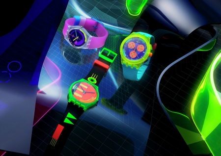 SWATCH NEON COLLECTION นาฬิกาดีไซน์ไอคอนิก โดดเด่นด้วยกลิ่นอายความสนุกในยุค 80 และ 90