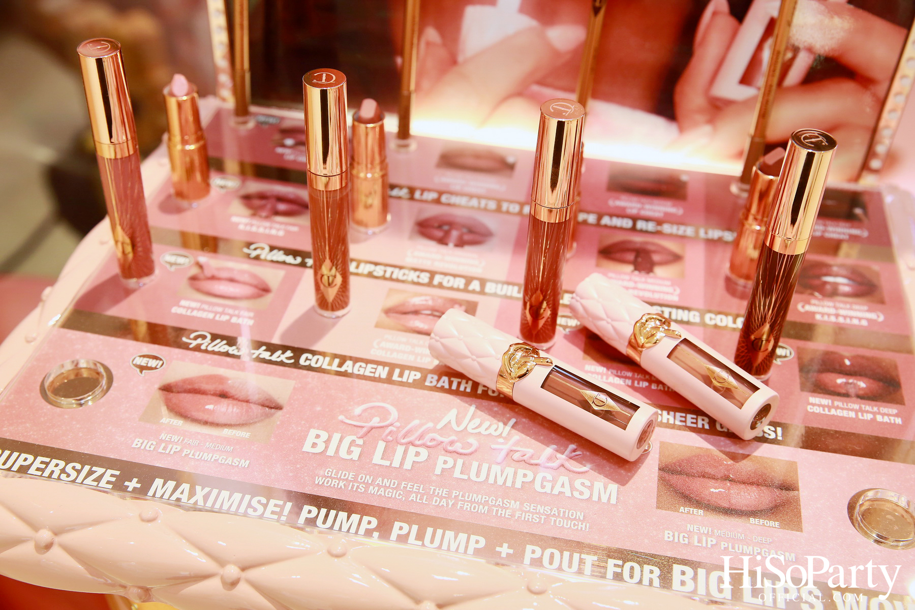 CHARLOTTE TILBURY จัดงาน PILLOW TALK BIG LIP PLUMPGASM 2024 พร้อมเปิดตัวสาขาใหม่ที่ใหญ่ที่สุดใน SOUTHEAST ASIA ณ เซ็นทรัลเวิลด์