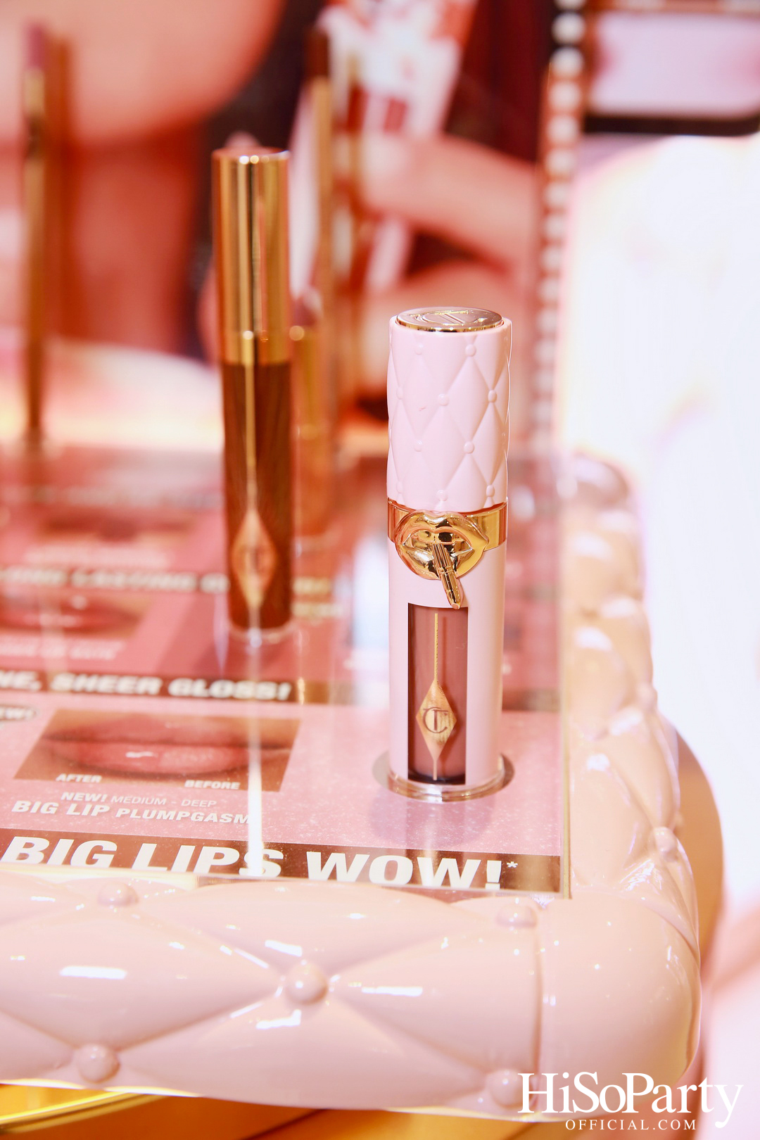 CHARLOTTE TILBURY จัดงาน PILLOW TALK BIG LIP PLUMPGASM 2024 พร้อมเปิดตัวสาขาใหม่ที่ใหญ่ที่สุดใน SOUTHEAST ASIA ณ เซ็นทรัลเวิลด์