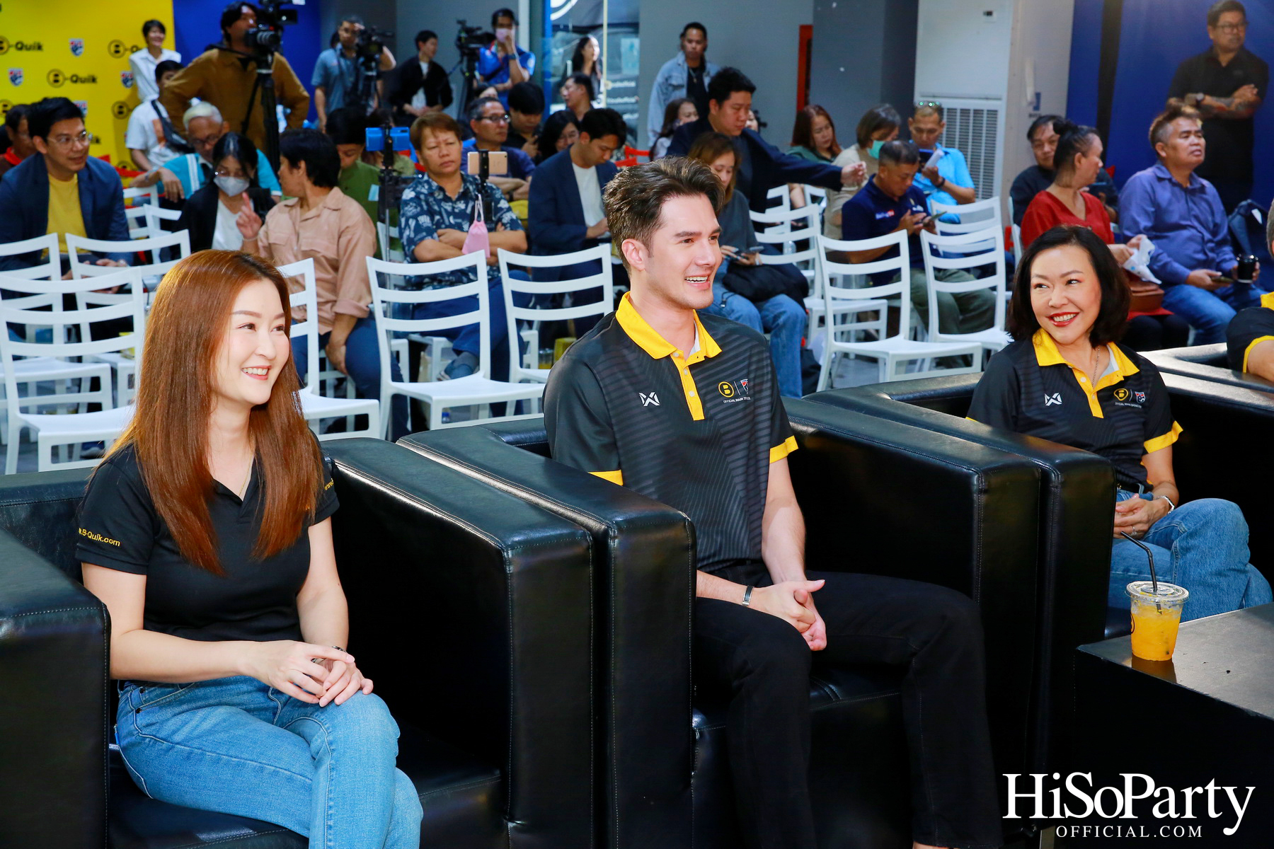 งานแถลงข่าว บี-ควิก สนับสนุนฟุตบอลทีมชาติไทยอย่างเป็นทางการเป็นปีที่ 2