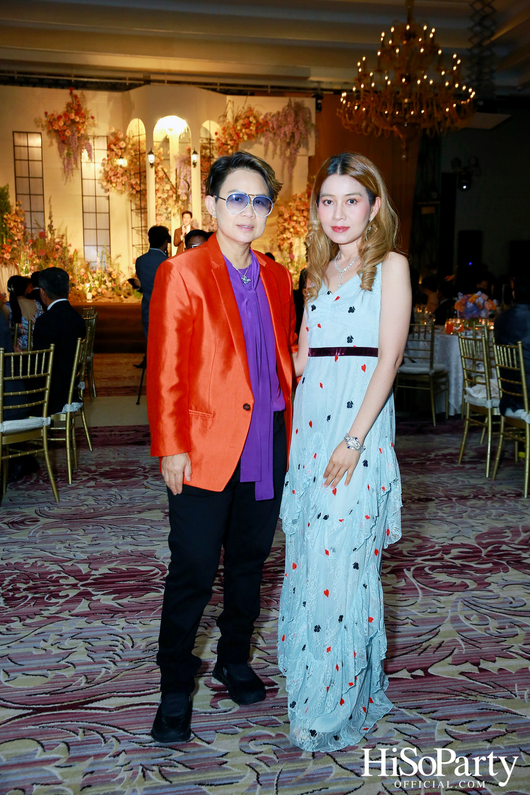 งานฉลองมงคลสมรสระหว่าง ธนพร เตชะวรบท และ วีรเดช ส่งทวีผล