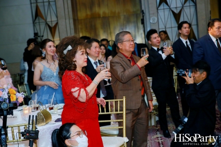 งานฉลองมงคลสมรสระหว่าง คุณธนพร เตชะวรบท และ คุณวีรเดช ส่งทวีผล