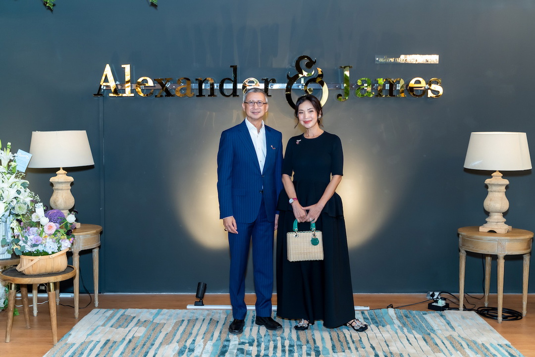 ‘Alexander & James’ แบรนด์เฟอร์นิเจอร์ชั้นนำสุดหรูจากอังกฤษ จัดงานฉลองเปิดแฟลกชิปสโตร์ แห่งใหม่ใจกลางเมือง