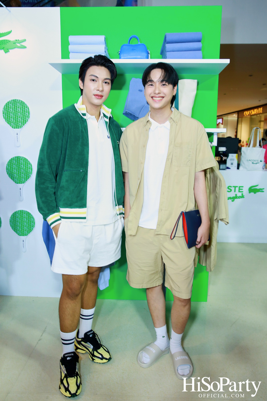 งานเปิด Lacoste Summer Pack Pop-Up