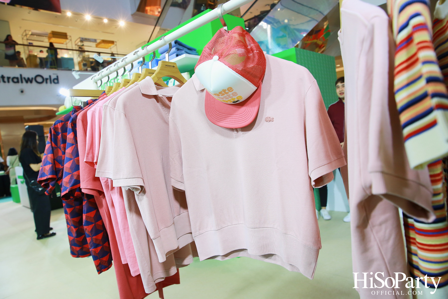 งานเปิด Lacoste Summer Pack Pop-Up