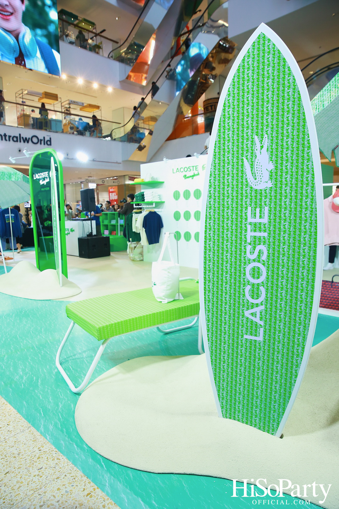 งานเปิด Lacoste Summer Pack Pop-Up
