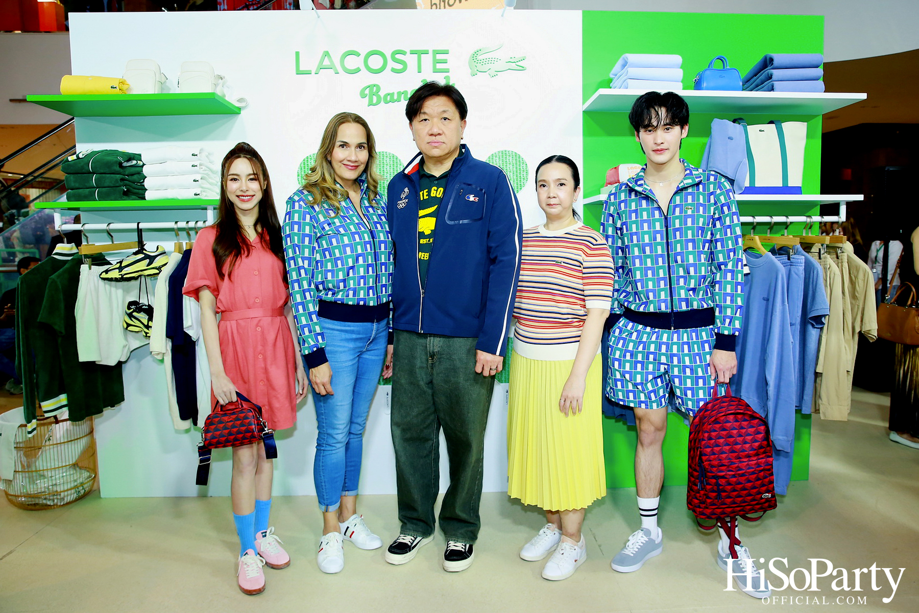 งานเปิด Lacoste Summer Pack Pop-Up