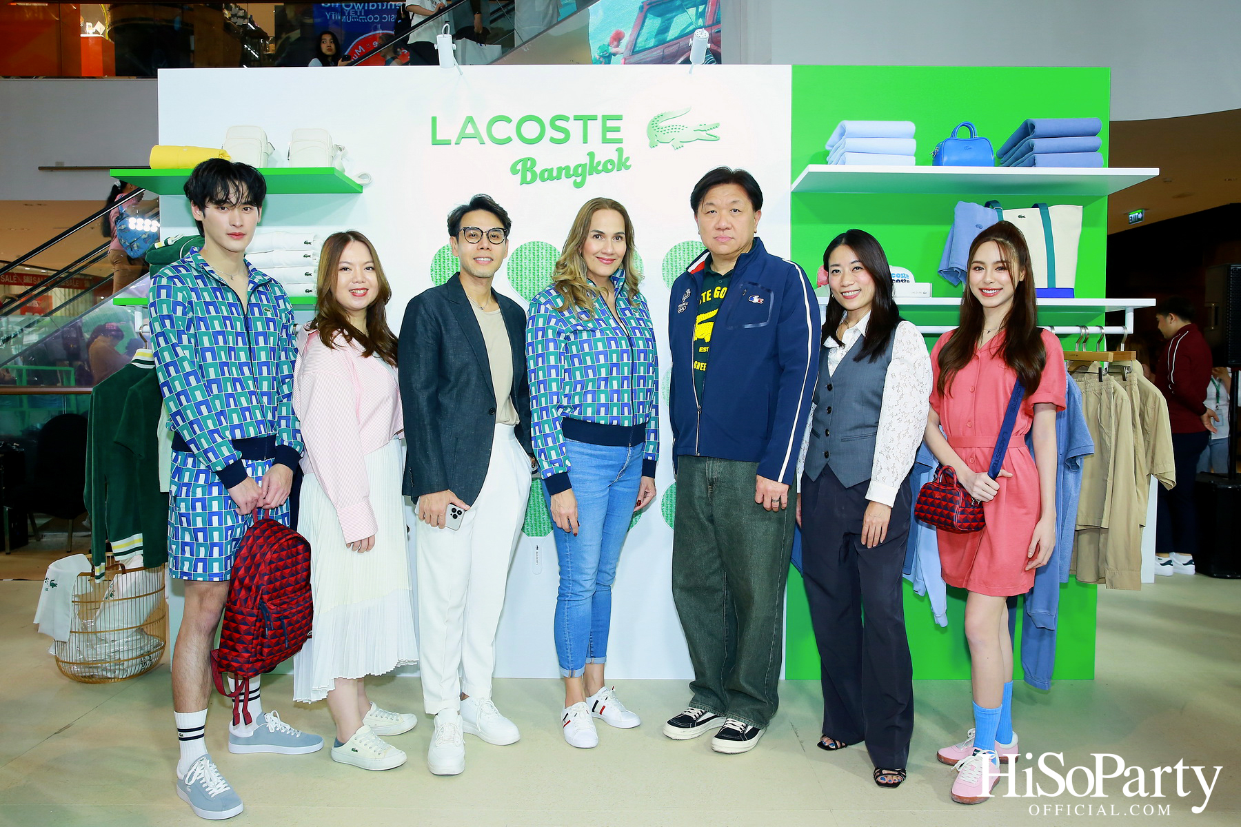 งานเปิด Lacoste Summer Pack Pop-Up