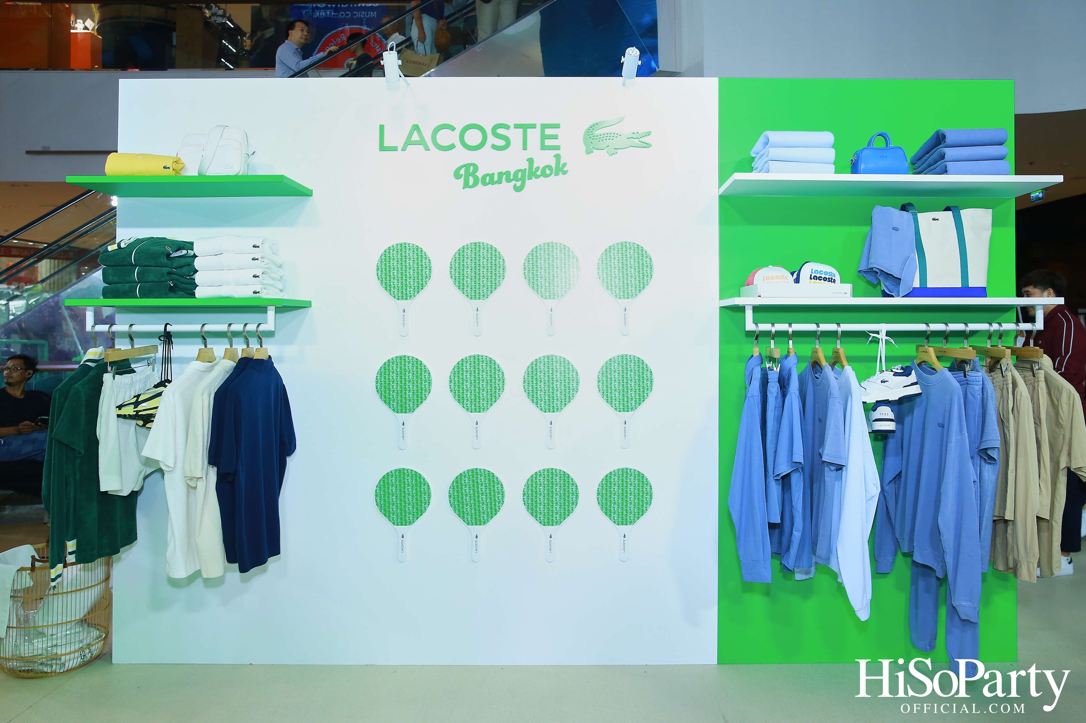 งานเปิด Lacoste Summer Pack Pop-Up