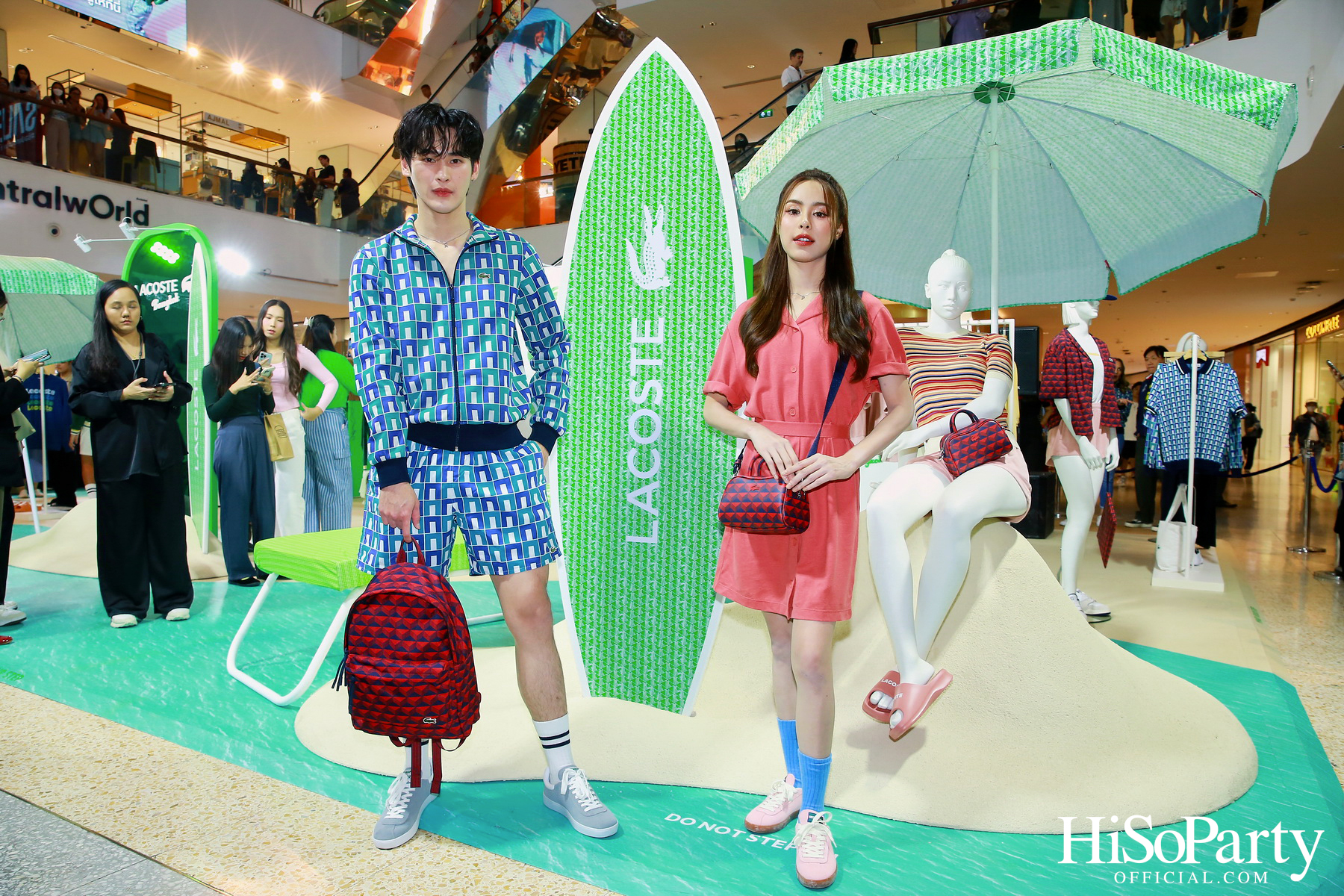งานเปิด Lacoste Summer Pack Pop-Up