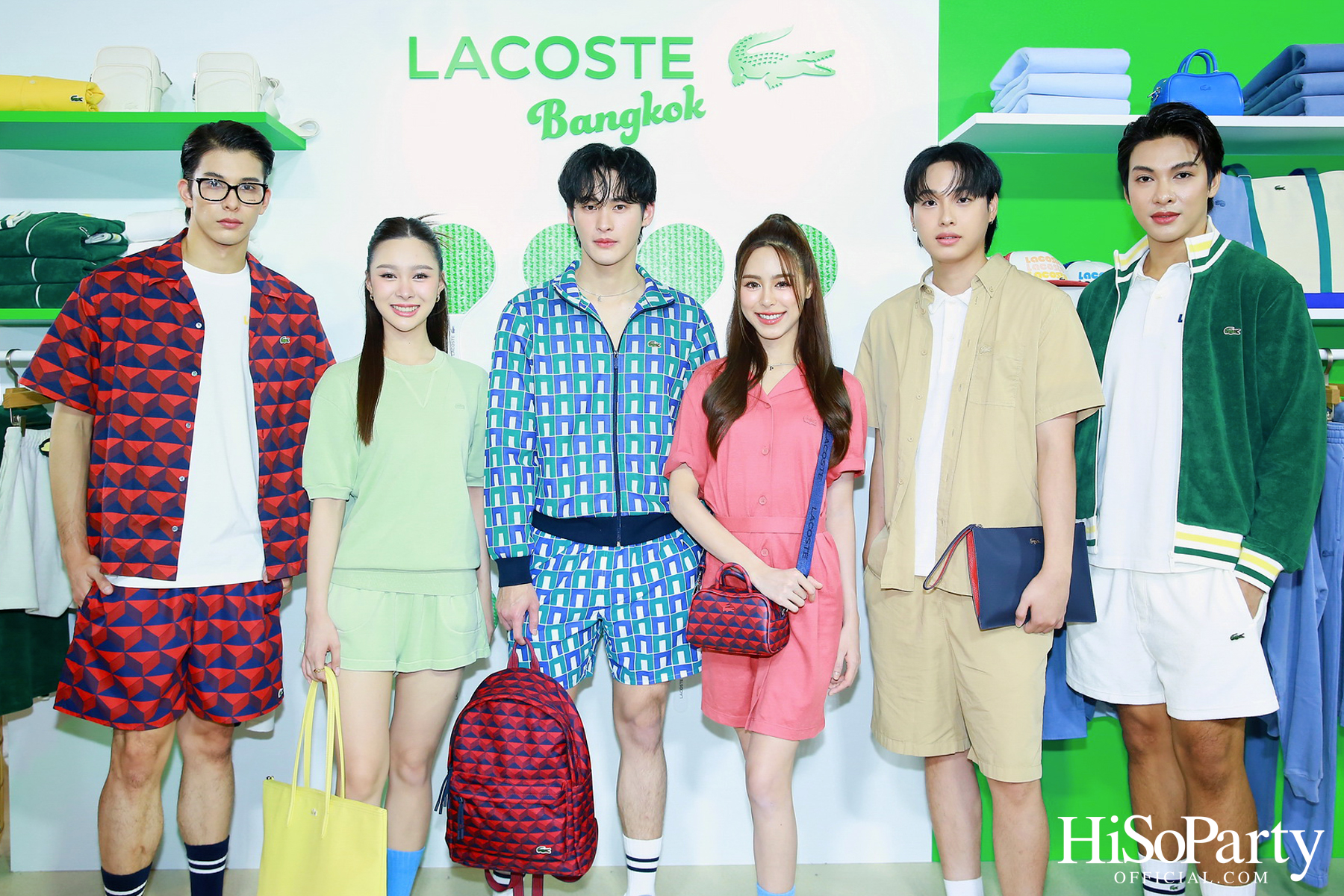 งานเปิด Lacoste Summer Pack Pop-Up