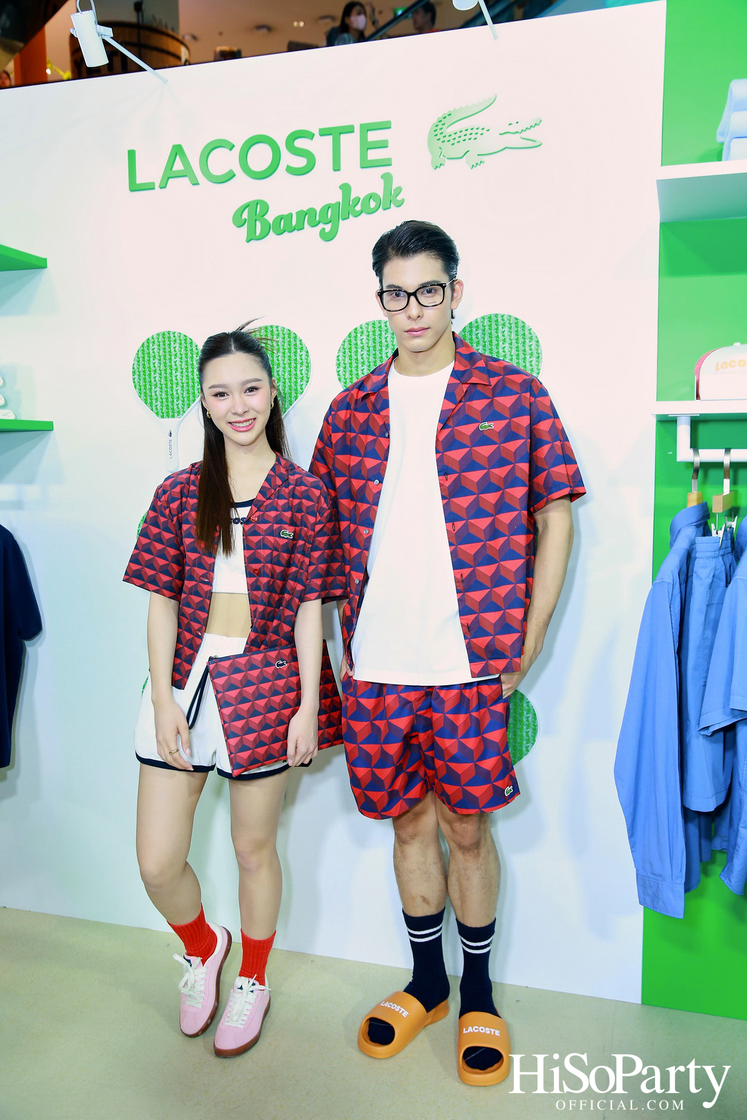 งานเปิด Lacoste Summer Pack Pop-Up