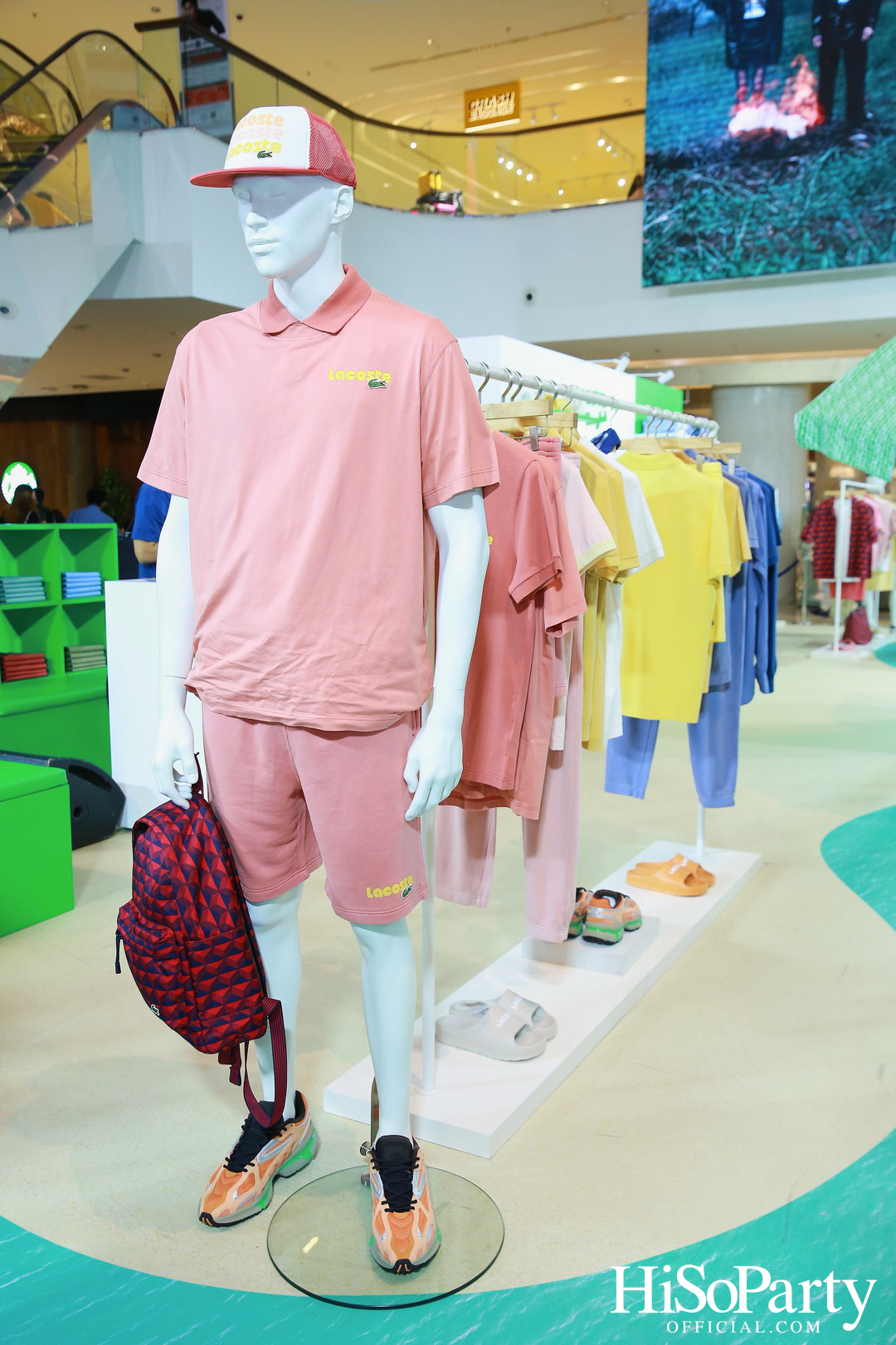 งานเปิด Lacoste Summer Pack Pop-Up
