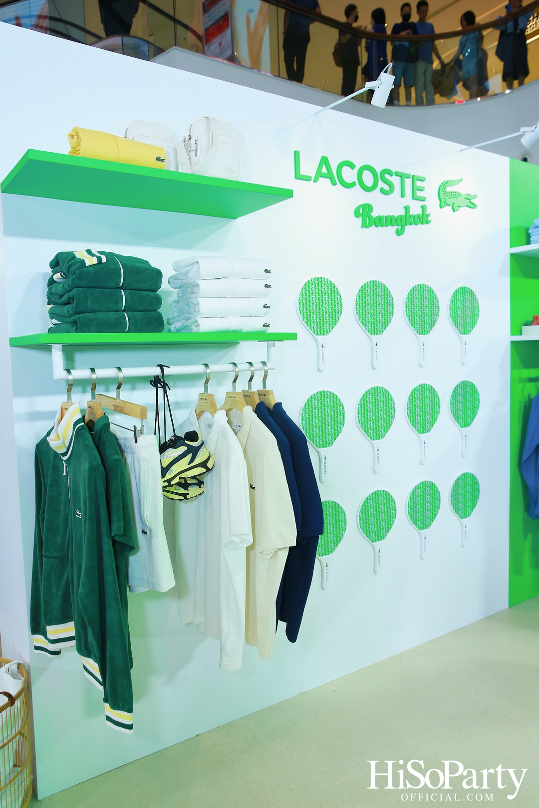 งานเปิด Lacoste Summer Pack Pop-Up