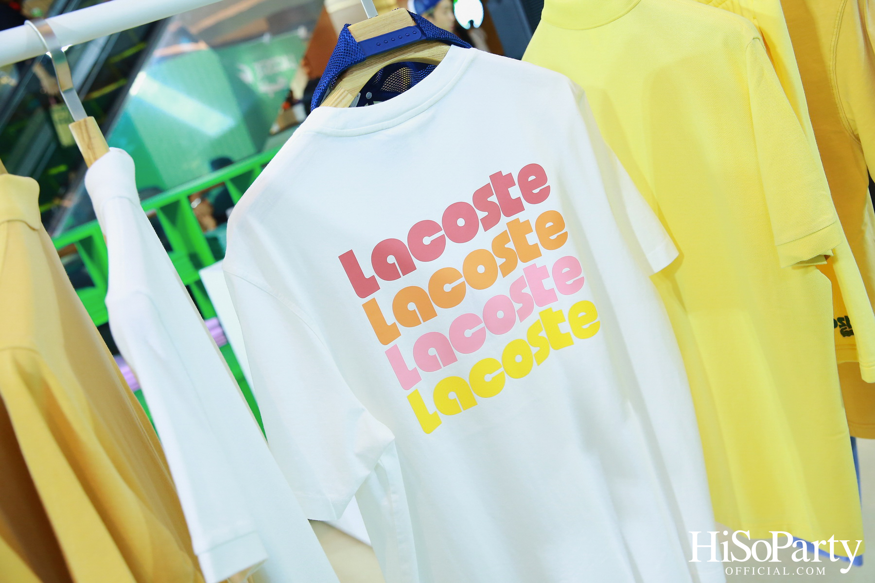งานเปิด Lacoste Summer Pack Pop-Up