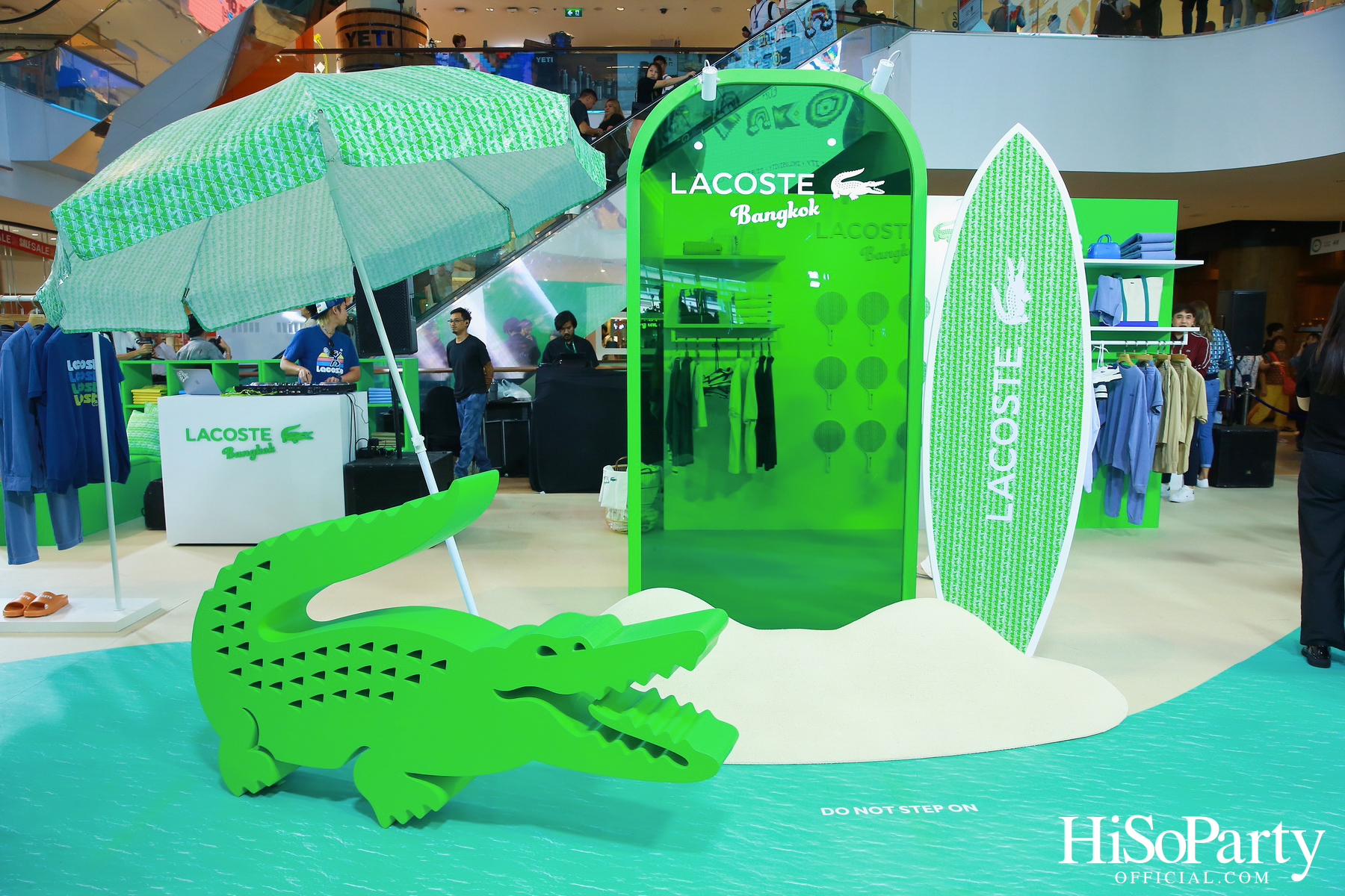 งานเปิด Lacoste Summer Pack Pop-Up