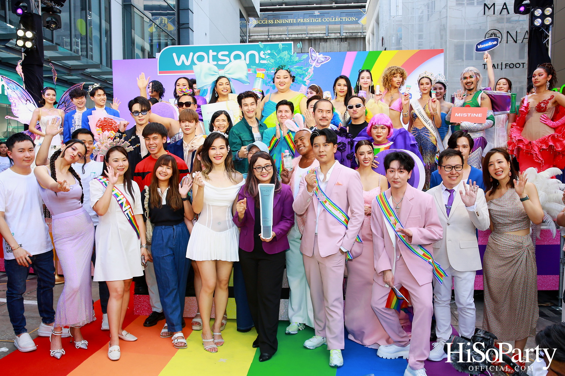 วัตสัน ประเทศไทย ฉลองเดือนสีรุ้งกับพาเหรด ‘Pride to be MORE’ ยิ่งยอมรับ ยิ่งเป็นตัวเอง ยิ่งมีพลัง
