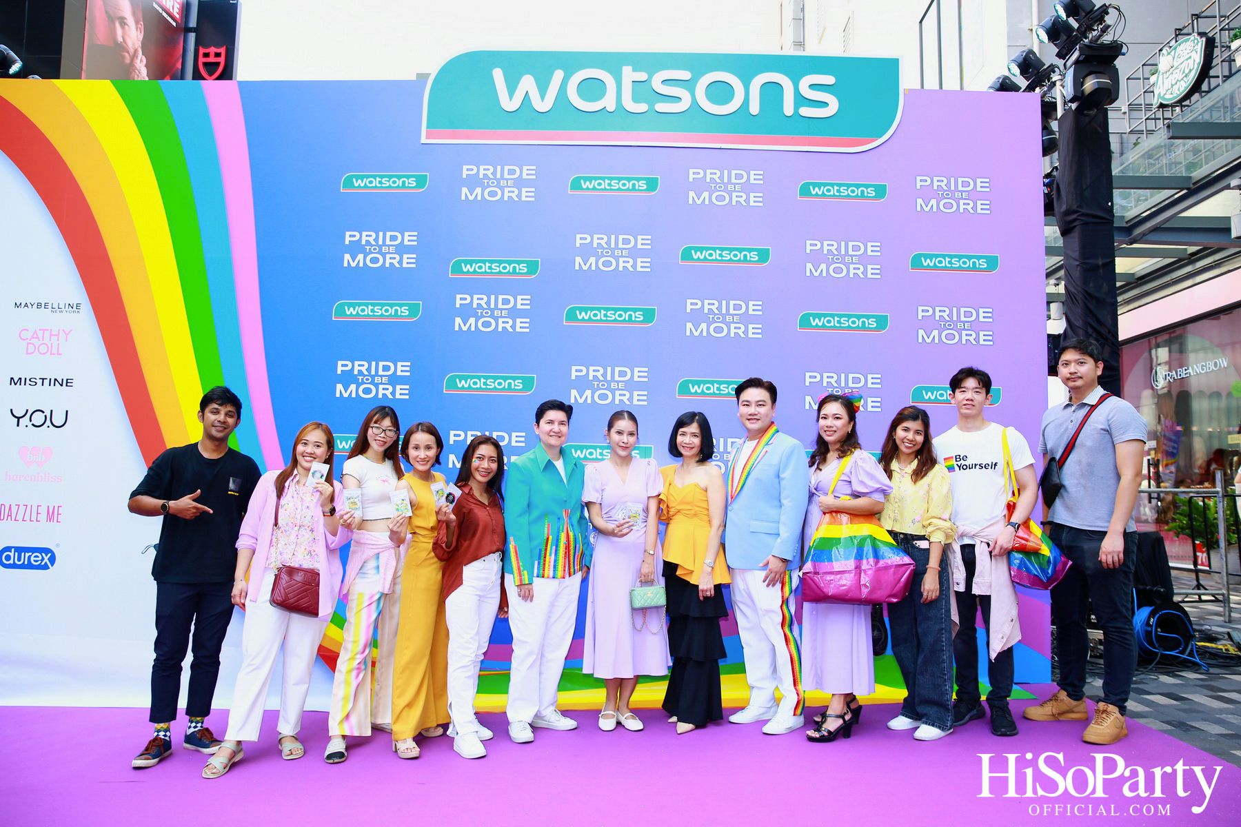 วัตสัน ประเทศไทย ฉลองเดือนสีรุ้งกับพาเหรด ‘Pride to be MORE’ ยิ่งยอมรับ ยิ่งเป็นตัวเอง ยิ่งมีพลัง