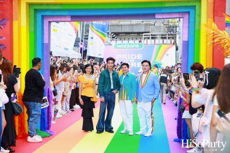 วัตสัน ประเทศไทย ฉลองเดือนสีรุ้งกับพาเหรด ‘Pride to be MORE’ ยิ่งยอมรับ ยิ่งเป็นตัวเอง ยิ่งมีพลัง