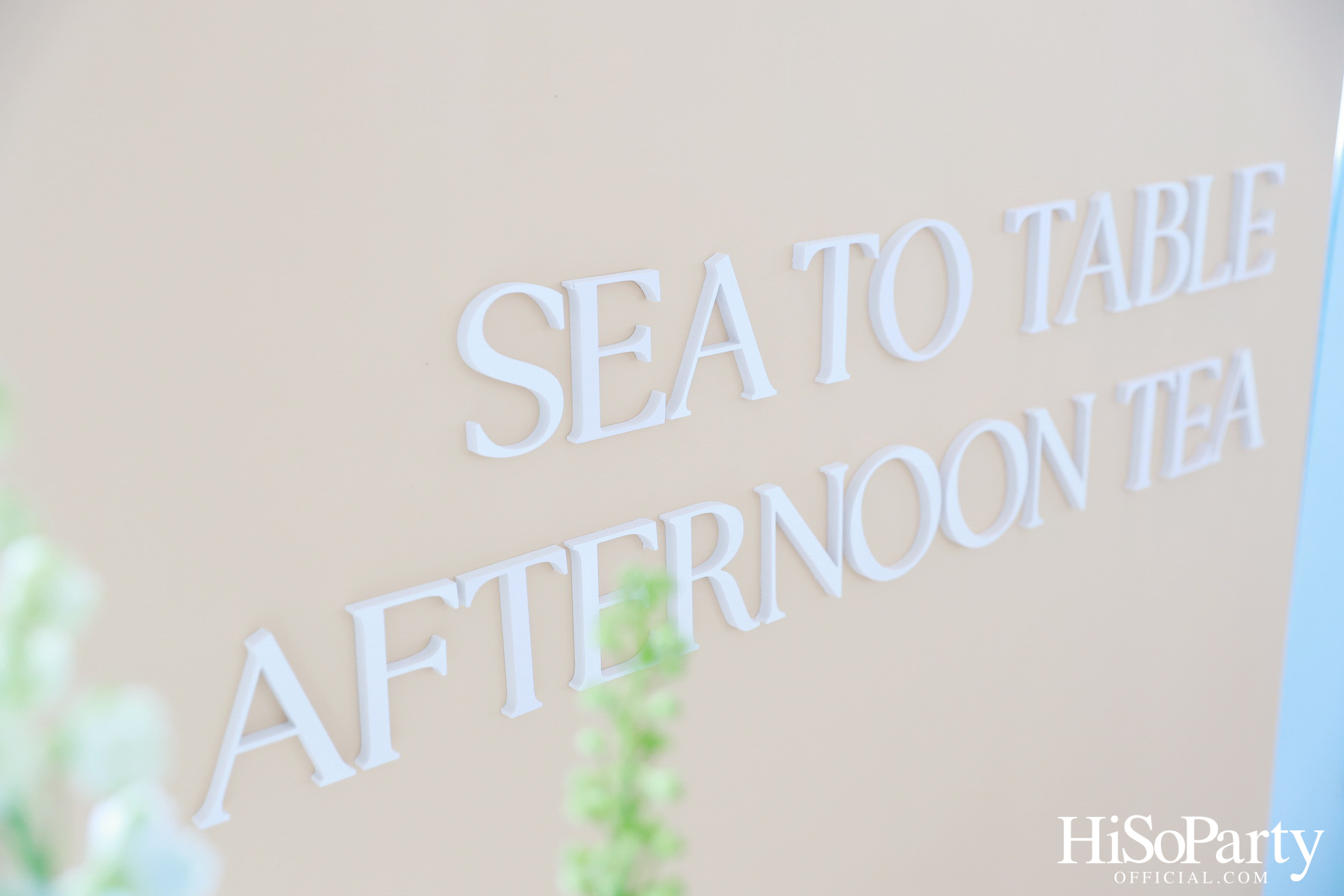 ‘SEA TO TABLE’ Afternoon Tea