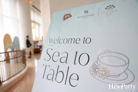 ‘SEA TO TABLE’ Afternoon Tea