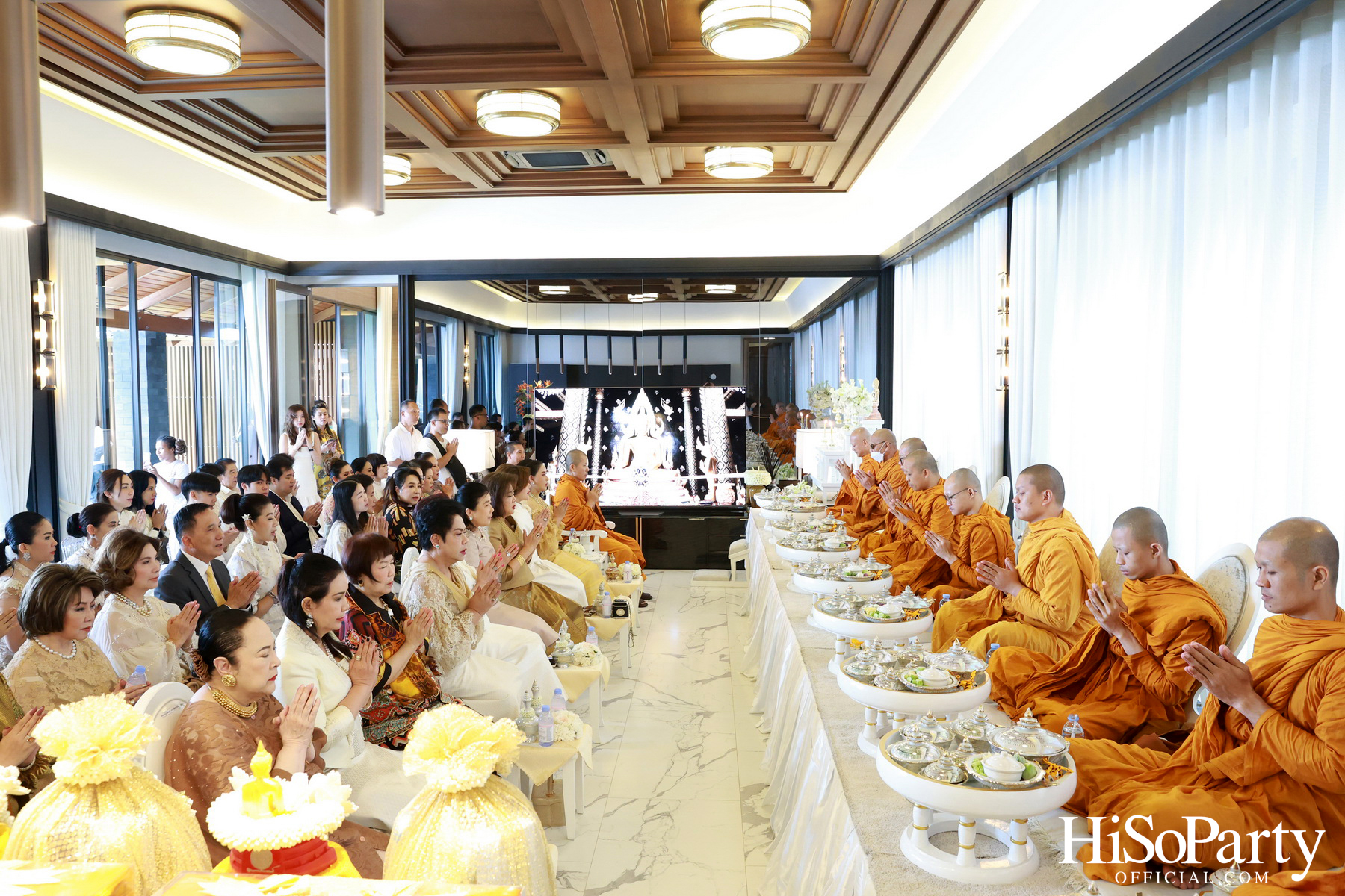 งานทำบุญขึ้นบ้านใหม่ ดร.ไก่ – มัทนาปวีณ์ สาระคุณมนตรี