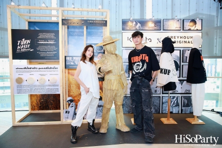 KUBOTA x GREYHOUND ORIGINAL PRESENT ‘Turn waste to Agri-Wear’