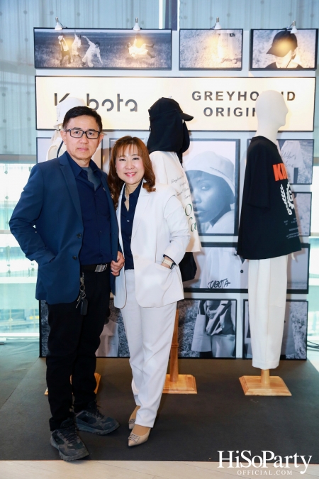 KUBOTA x GREYHOUND ORIGINAL PRESENT ‘Turn waste to Agri-Wear’