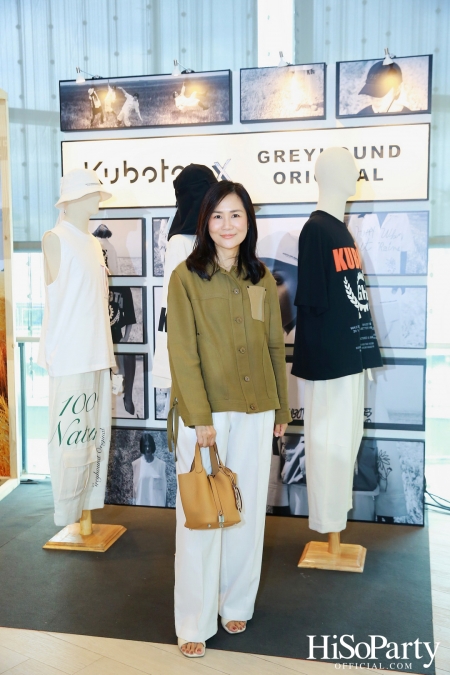 KUBOTA x GREYHOUND ORIGINAL PRESENT ‘Turn waste to Agri-Wear’