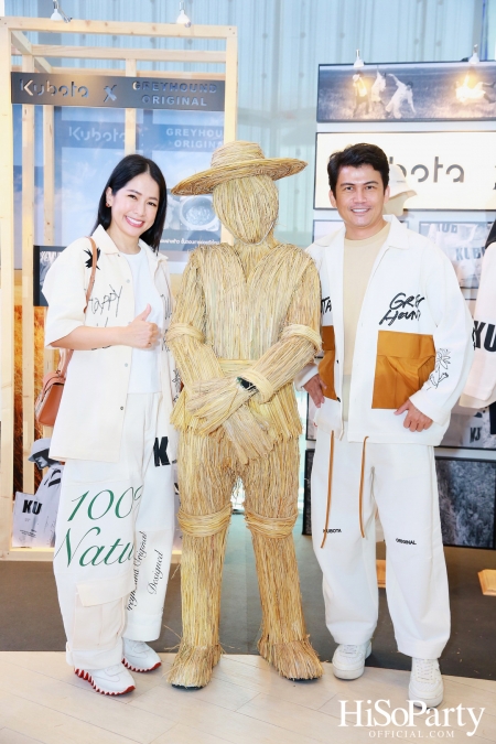 KUBOTA x GREYHOUND ORIGINAL PRESENT ‘Turn waste to Agri-Wear’