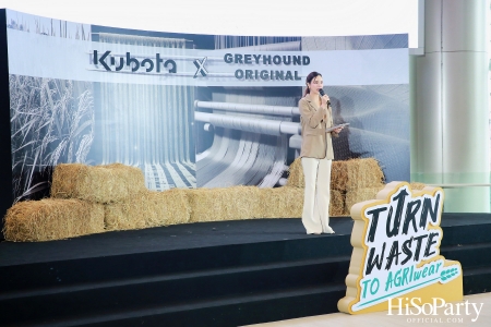 KUBOTA x GREYHOUND ORIGINAL PRESENT ‘Turn waste to Agri-Wear’